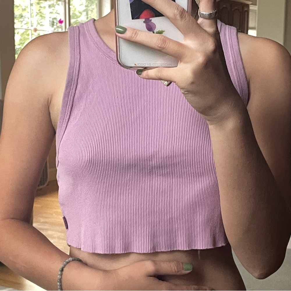TNA Pink Crop Top